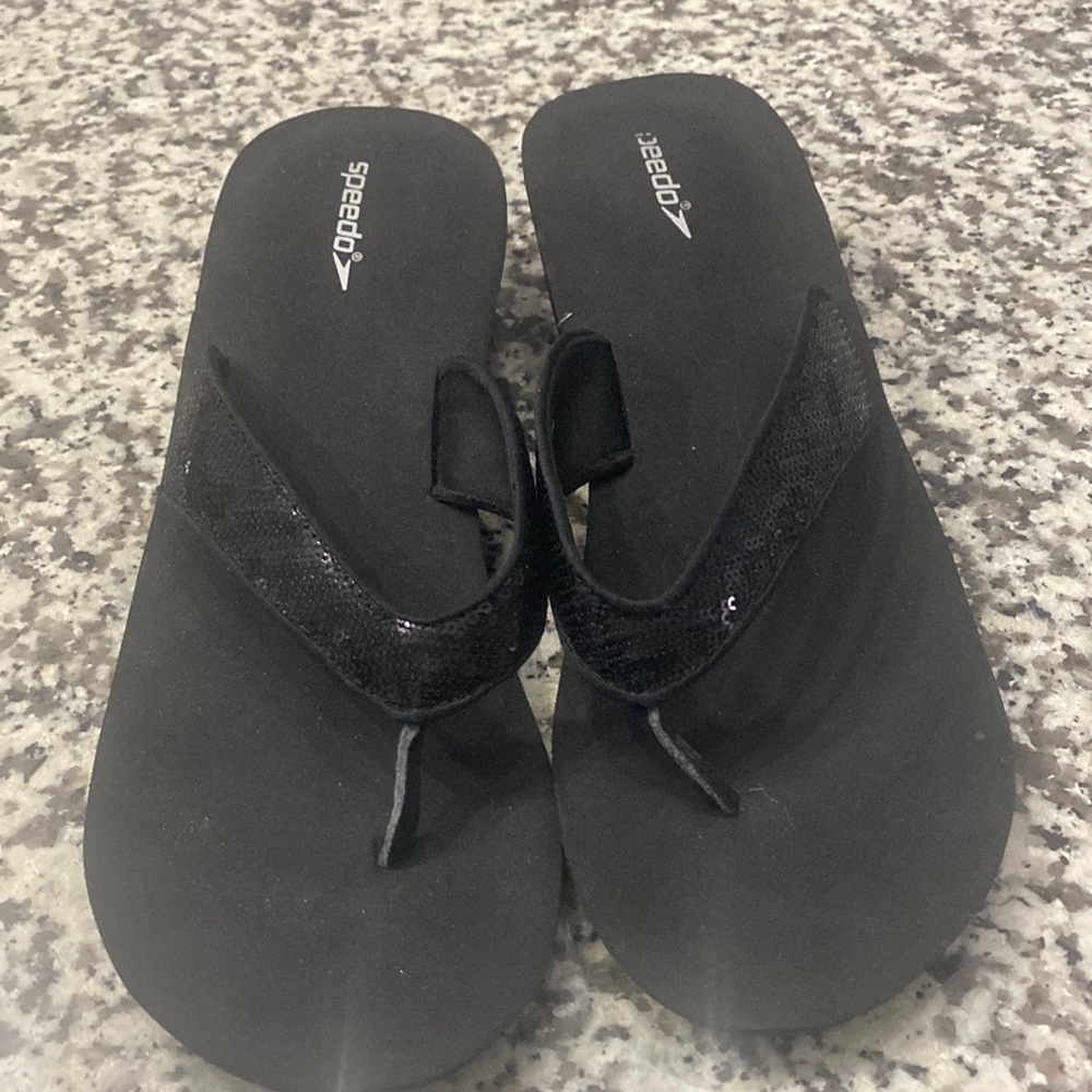 Speedo Black Sandals